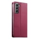 thumbnail image 3 of Funda tipo cartera con bloqueo RFID para Samsung Galaxy S22 cubierta magnética de cuero con tapa y soporte Rojo, 3 of 6