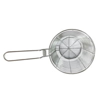 Magideal - Colador De Alimentos, Utensilio De Cocina, Cuchara Coladora De Espaguetis, Colador De Fideos, Cesta Para Freír Fideos, Albóndigas, Pasta, Camping , 16Cm 14Cm