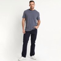 Truval - Polera Look Denim Azul Marino