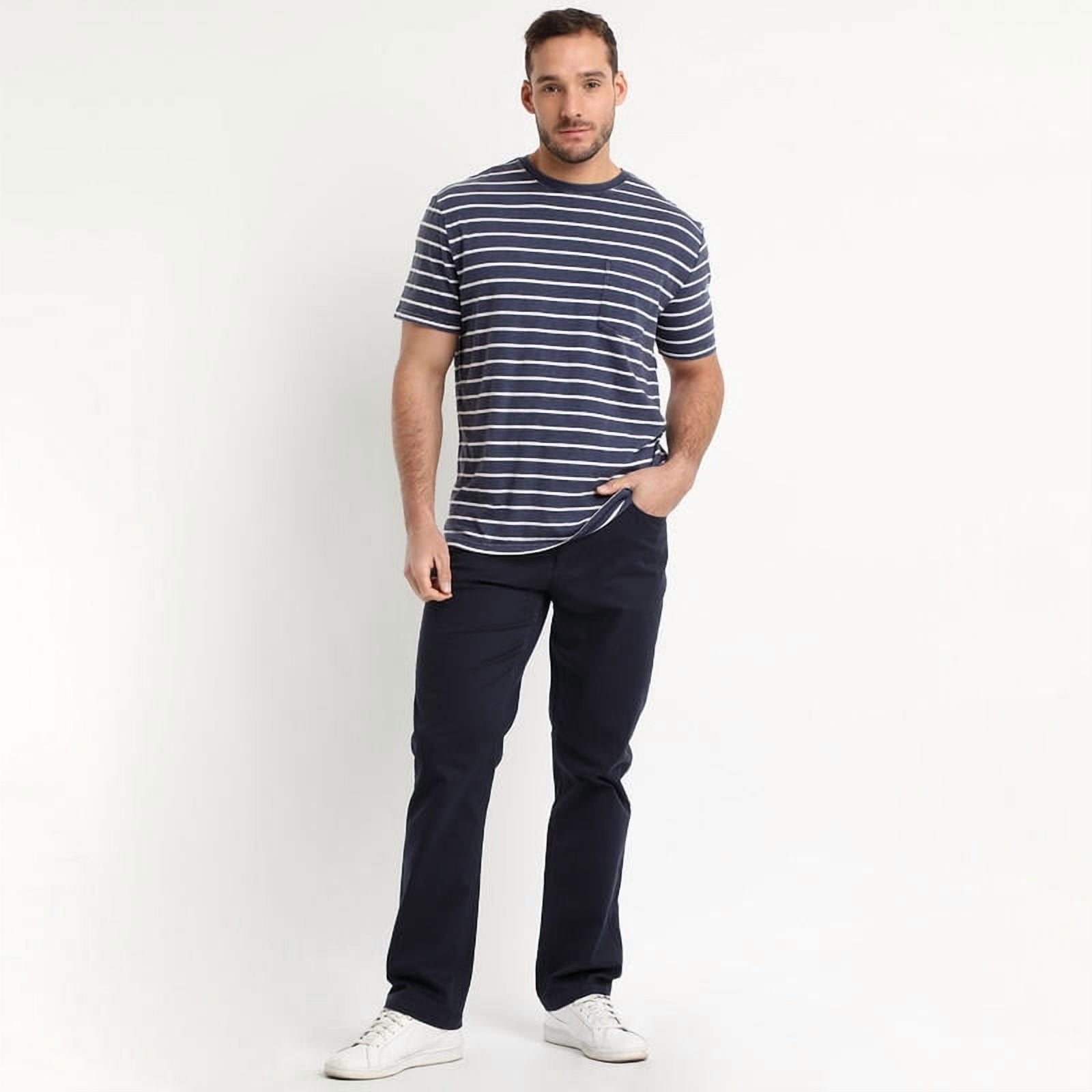 Truval - Polera Look Denim Azul Marino