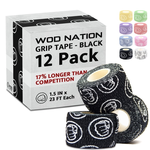 Cinta deportiva WOD Nation Hook Grip para pulgares y dedos