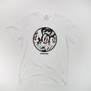 Polera Hombre You Cartoon Network Animaniacs Blanco