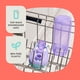 thumbnail image 3 of Botella de agua Contigo Jessie Kids, 400 ml, paquete de 2 unidades, azul/coral y amatista/jade, 3 of 9