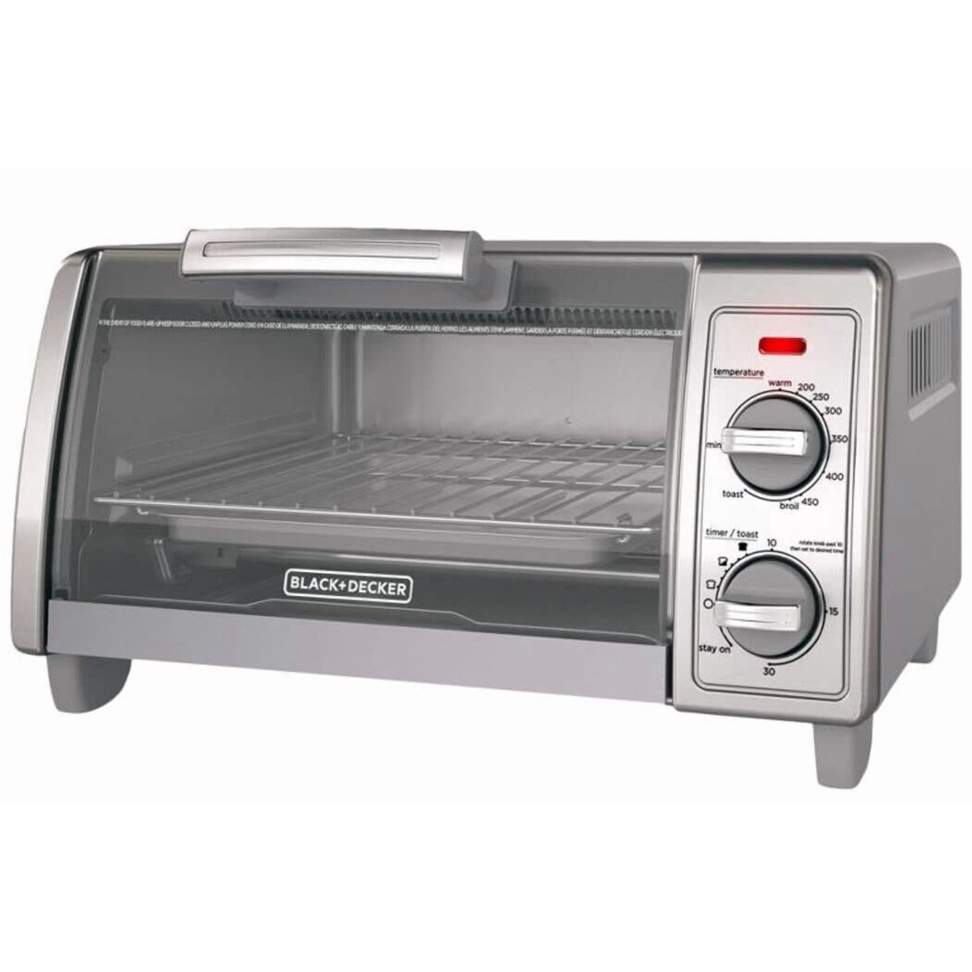 Horno De Encimera Black+decker To1700sg De Acero Inoxidable De 4 Rebanadas