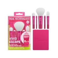 Set De Brochas De Maquillaje Real Techniques Vivid Escape Glow-To-Go