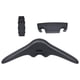 thumbnail image 1 of Perchas para abrigos de coche Percha de seguridad de material cuero PU, manija portátil Gancho para colgar Reposacabezas suave Percha para Se la la adaptaciónción a, 1 of 5