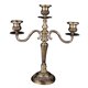 thumbnail image 3 of Candelero de metal romántico con candelabro de 3 o 5 brazos Estilo antiguo_ 3 brazos, 3 of 5