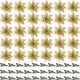 thumbnail image 2 of Flores Navideñas Artificiales Adornos Arbol Navidad 30 Pcs, 2 of 3