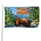 thumbnail image 1 of Grizzy y las Lemmings Bandera impresa con temática, regalo perfecto para fanáticos, amigos y familiares, y adecuada para actividades al aire libre e interiores, decoraciones de fiesta. 120*180CM, 1 of 6