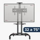 thumbnail image 1 of Soporte TV 32 a 75 Pulgadas 45Kg Soporte TV Portátil Con Ruedas, 1 of 12
