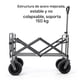 thumbnail image 3 of Carro Plegable de Camping Qunature 4 Ruedas Todoterreno 150kg, 3 of 5