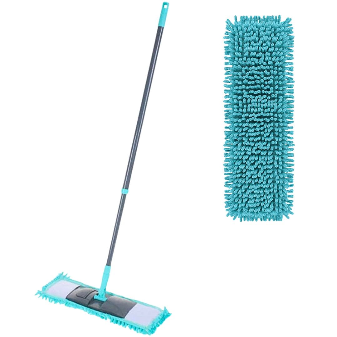 Genérico - Trapero Microfibra Mango Extensible + 1 Repuesto