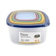 thumbnail image 1 of Hermético Arcoiris Cuadrado Pp 5 Piezas Multicolor, 1 of 3