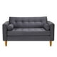 thumbnail image 1 of Sofa Retro 2c Felpa 04 Gris, 1 of 6