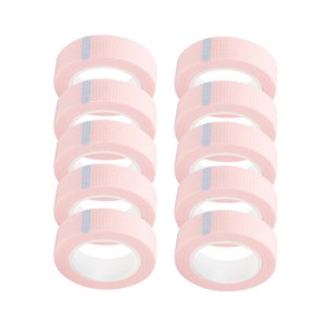 Ioensy - 10 Uds. Cintas Para Pestañas Cinta De Aislamiento De Pestañas De Injerto Suave Para Salones De Maquillaje Rosa