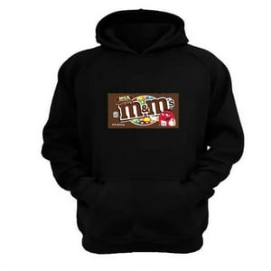 Genérico - Polerón Canguro M&M Negro Talla Xs Unisex