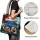 thumbnail image 3 of The Littles Bolso de tela con estampado de lienzo para mujer, bolsa de compras reutilizable y estética, con cremallera interior, regalo para mujer, 35 × 40 cm., 3 of 6