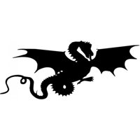Rienda Libre Graphics - Decomural Winged Dragon Ws-15282