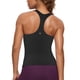 thumbnail image 1 of Top con sujetador integrado Butterluxe CRZ YOGA en negro, talle L, 1 of 8