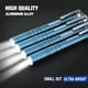 thumbnail image 3 of Pen Light WORKPRO LED con bolsillo de aluminio con clip azul, paquete de 4, 3 of 7