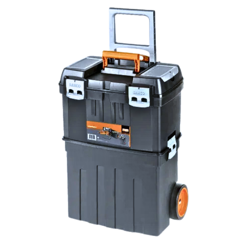 Bahco - Caja Plástica Hd C/Ruedas