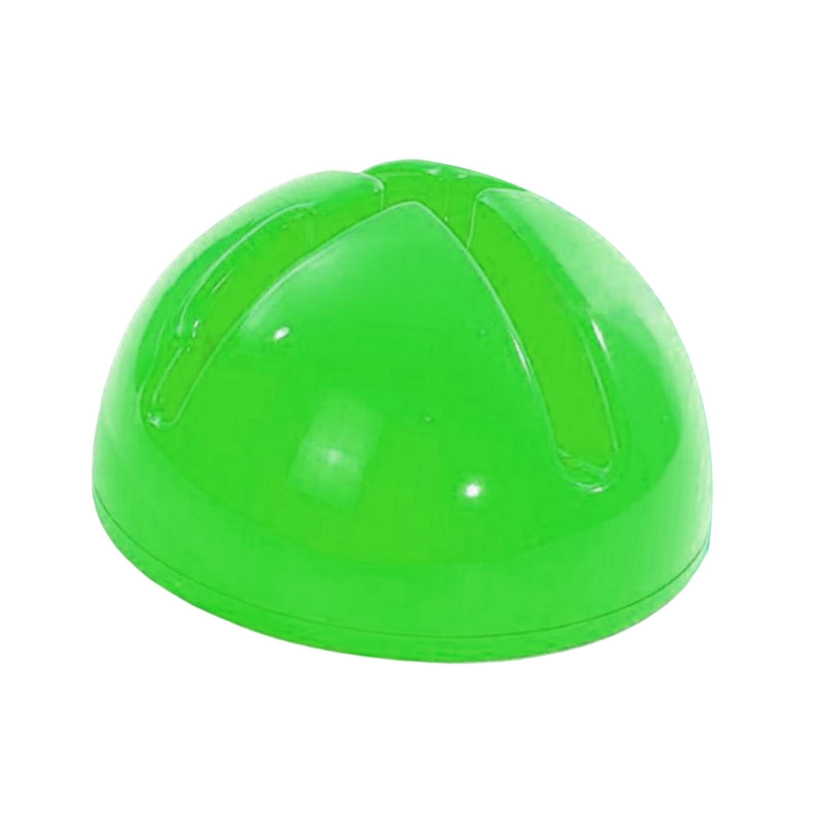 Magideal - Base De Marcador De Entrenamiento De Fútbol Base Móvil De Riego De Bandera Colores Brillantes Base De Poste De Señal De Barra Portátil Para Juegos De Agujero De Ciruela Verde