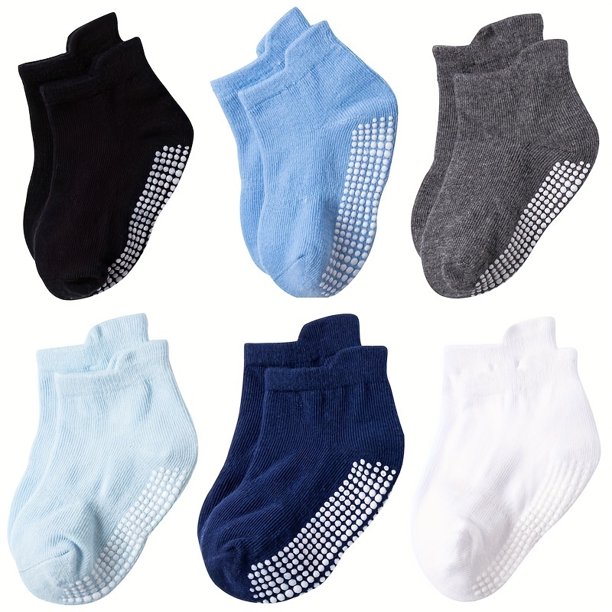 6/12pcs New Born Baby Striped Socks