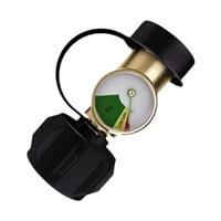 Magideal - Manómetro Para Cilindros De Propano Manómetro Para Propano Medidor De Presión De Gas Para Calentadores Adaptador De Gas Lp Para Parrillas Estufas Para