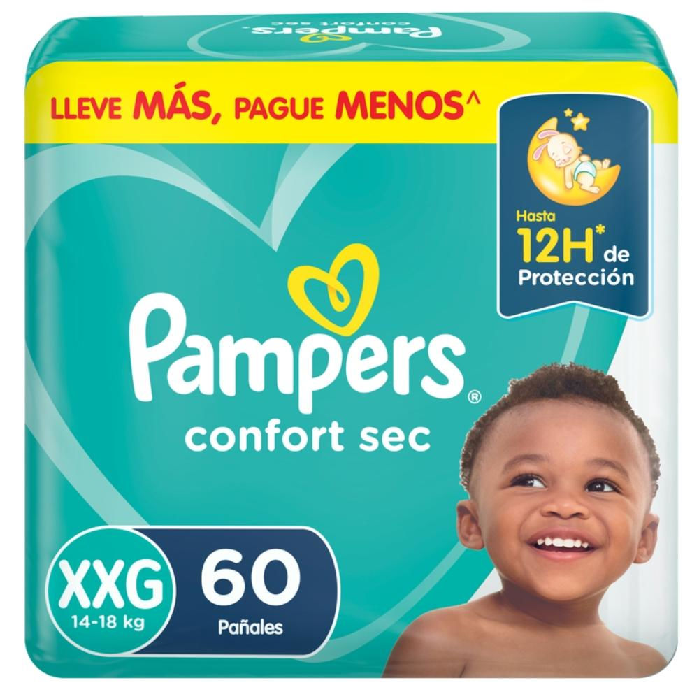 Pampers - Confort Sec Xxg60