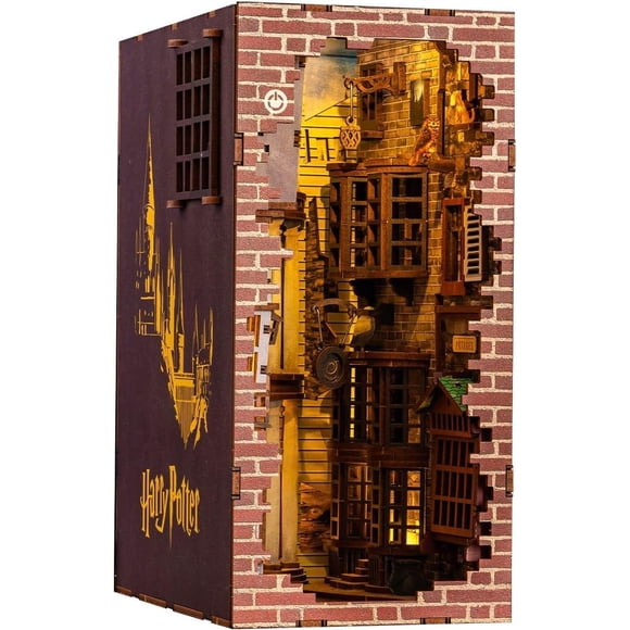 Kit de Rompecabezas de Madera Book Nook Revell Harry Potter – Callejón Diagon