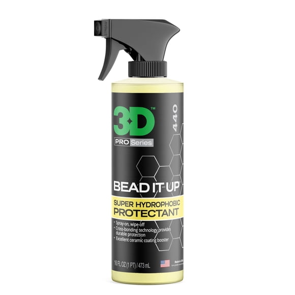 Spray reforzador de revestimiento cerámico 3D Bead It Up 473 ml, hidrofóbico