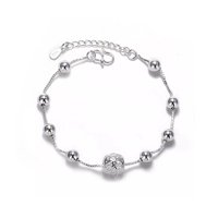 Prusia - Pulsera Abalorios Circulares P.925