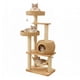 thumbnail image 1 of Madera Cat Tree XFWKUTPE 55 para gatos de interior con rascador, 1 of 9
