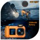thumbnail image 4 of Cámara subacuática SPUNALP UHD 8K 70MP impermeable hasta 10 m, WiFi, color naranja, 4 of 8