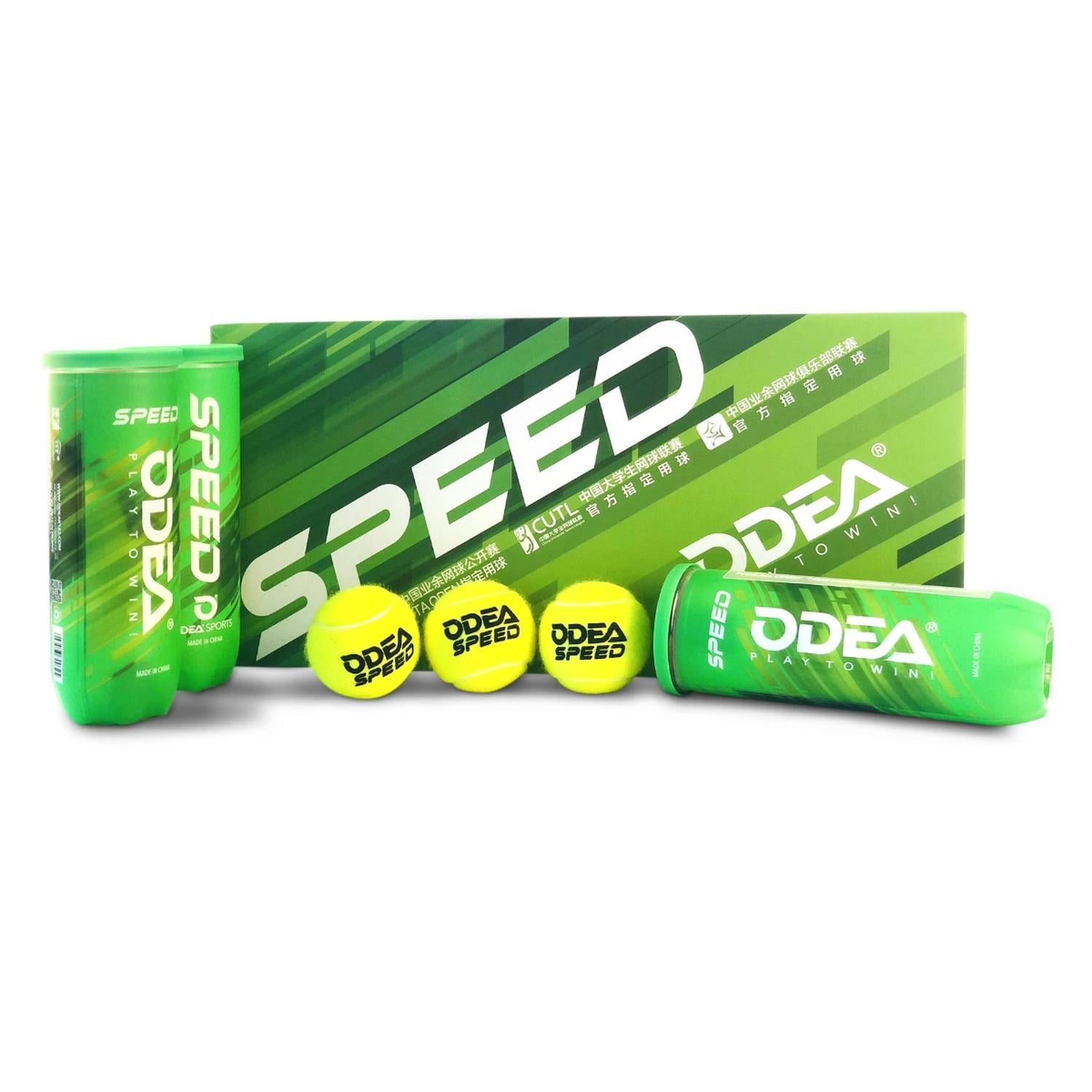 24 Tarros Pelotas De Tenis Odea Speed. 3 Pelotas X Tarro.