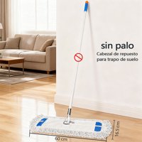 Aileda Repuesto Mopa Algodón 60Cm Doble Uso (Seco Y Húmedo) No Incluye El Palo
