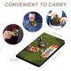 thumbnail image 4 of Kazoops Porta Pasaporte y Cartera de Viaje Premium de Cuero PU, Funda de Pasaporte Bloqueo RFID con Ranuras para Tarjetas de Crédito, Estuche para Libro de Pasaporte para Familia 10cm × 15cm, 4 of 6