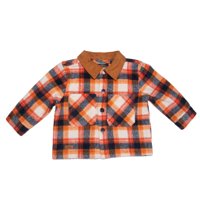 Camisa Bebé Niño Naranjo Pillin