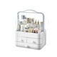 thumbnail image 1 of Cosmetiquero Con Tapa Estilo Elegante Doble Cajoneras Blanco, 1 of 2
