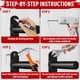 thumbnail image 3 of Porta discos olímpicos de 2 pulgadas WNOEY – Pack de 3 almohadillas de goma, 3 of 5