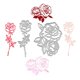 thumbnail image 1 of Troqueles de rosas MESYGK 2 piezas para scrapbooking, 1 of 7