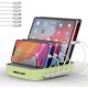 thumbnail image 1 of Estación de carga MSTJRY de 5 puertos Multi USB-A para iPhone iPad, 1 of 7