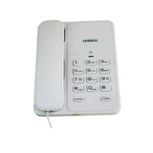 Uniden - Telefono Sobremesa Botones Grandes Blanco 7202