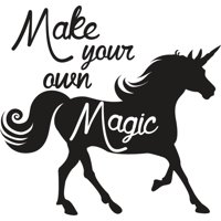 Rienda Libre Graphics - Decomural Make Your Own Magic Unicorn Ws-41416