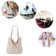 thumbnail image 5 of Bolso de mano de pana para mujer, informal, con cremallera, de gran capacidad y bolsillos., 5 of 6