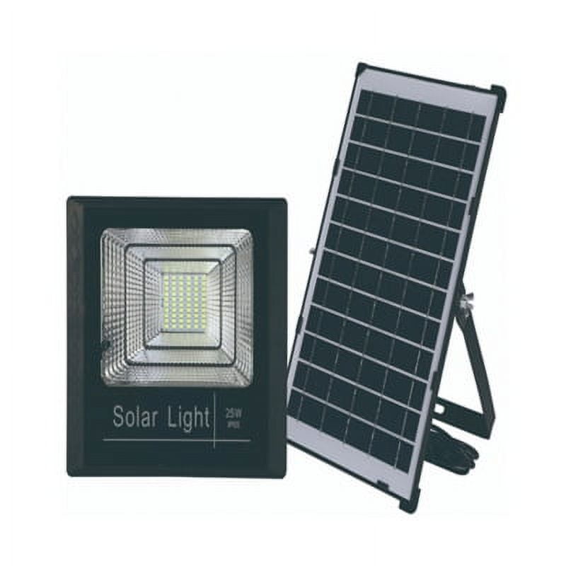 Hb Led - Foco Proyector De Área Led 25w Con Panel Solar