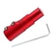 thumbnail image 1 of Extensor De Eje De Horquilla De Bicicleta Adaptador De Altura De Manillar De Bicicleta Para Bicicleta De Montaña Rojo 12 Cm X 3,5 Cm, 1 of 5