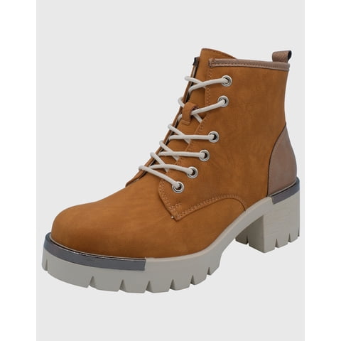 Danicolle Calzado - Bototo Medio Snake Camel