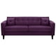 thumbnail image 1 of Sofa New Retro 3CG Felpa 00 Morado, 1 of 6