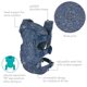 thumbnail image 4 of Carrito Infantino Flip Advanced 4 en 1 ergonómico de 3,6 a 14,5 kg, 4 of 9